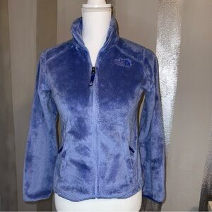 The North Face Girls Periwinkle Blue Fleece Jacket Size Med 10-12 or XS Woman